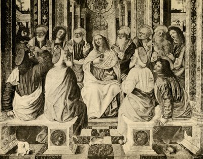 Vylití Ducha svatého od Antonio da circle of Monza