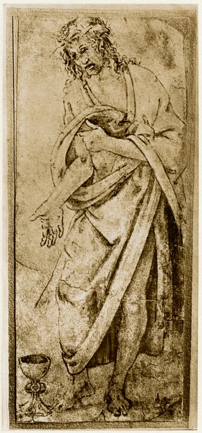 Kristus a kalich, 1913. od Antonio Pollaiuolo