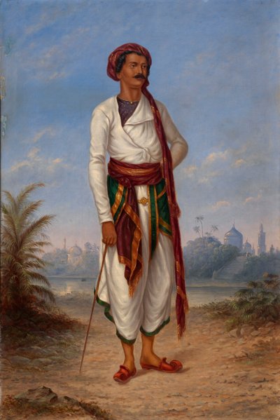 Hinduistický muž od Antonion Zeno Shindler