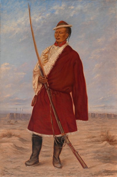 Tibetský muž od Antonion Zeno Shindler