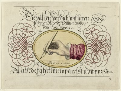 Příklad psaní psací rukou od Antonius Smyters