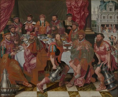 Banket členů rady radnice, 1574. od Antoon Claeissens