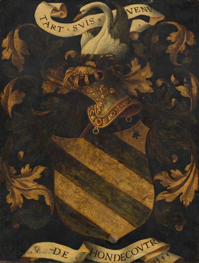 Erb chocholatý [revers], 1543. od Antwerp 16th Century