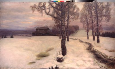 Dech jara - obraz Appolinari Michajlovič Vasněcov (1856-1933), olej na plátně od Apollinari Mikhailovich Vasnetsov