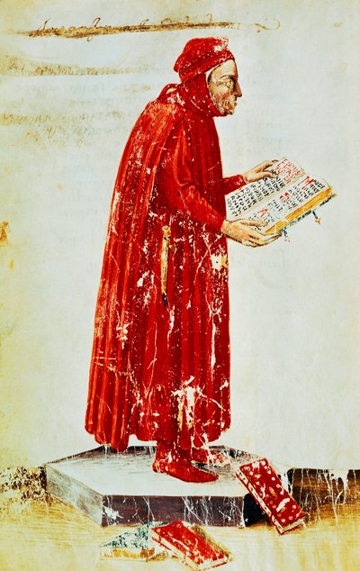 Portrét Lino Coluccio Salutati (Stignano od Apollonio di Giovanni di Tommaso