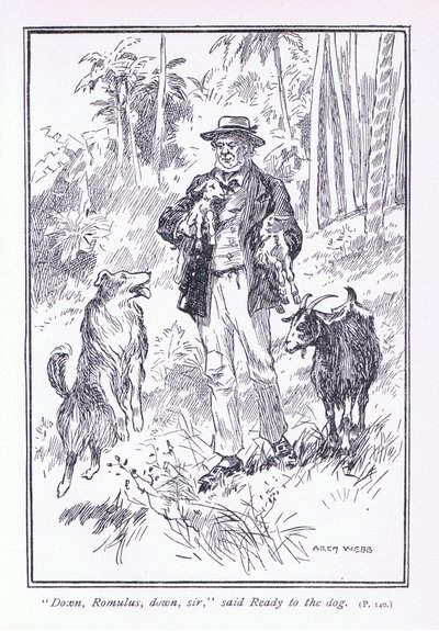 Dolů Romulus, dolů pane, řekl Ready psovi, 1900s od Archibald Webb
