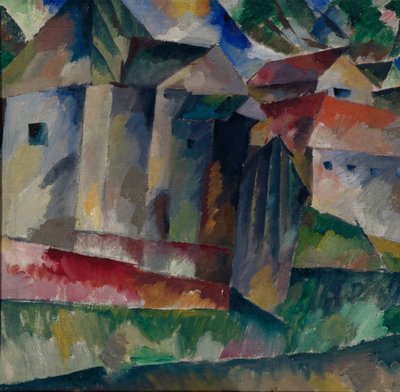 Domy od Aristarkh Vasilievic Lentulov