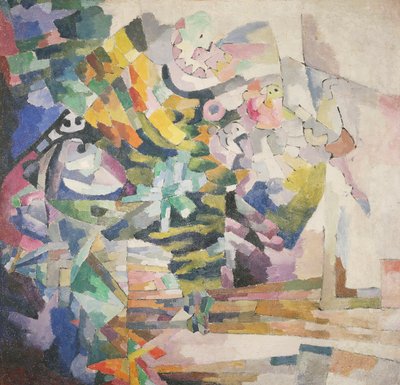 Kislovodská krajina od Aristarkh Vasilievic Lentulov