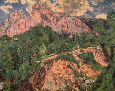 Mt. Aj-Petri, 1926 od Aristarkh Vasilievic Lentulov
