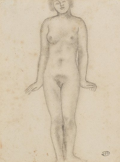 Aristide Maillol Studie k centrální soše Tří nymf od Aristide Maillol