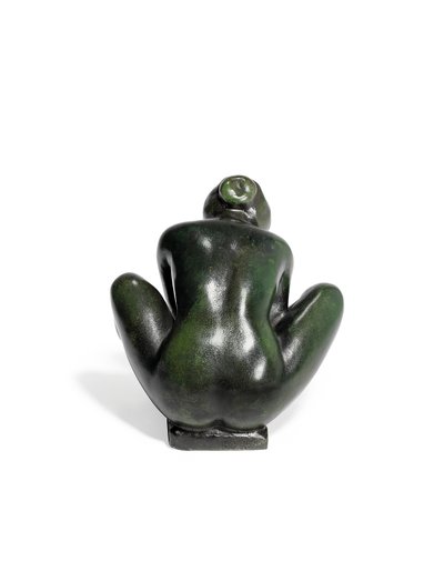 Přikrčená Dívka Drží Jednu Nohu od Aristide Maillol