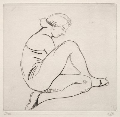Sedící žena od Aristide Maillol