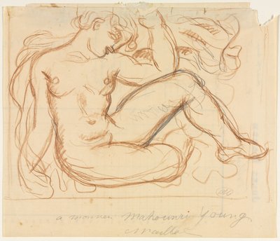 Studie aktu od Aristide Maillol