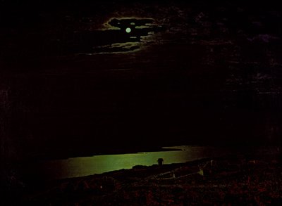 Měsíčná noc na Dněpru, 1882 od Arkhip Ivanovich Kuindzhi