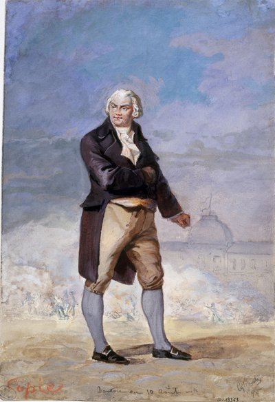 Portrét Georgese Jacquese Dantona 1759-1794, 1879. od Armand Cyboule