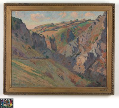 Jeskyně Prunal u Pontgibaud (Auvergne) od Armand Guillaumin