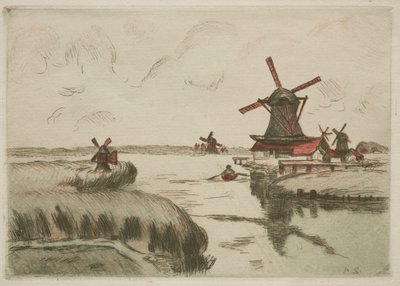 Pohled ze Saardamu od Armand Guillaumin