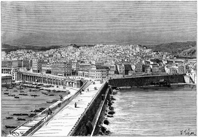 Alžír, Alžírsko, c1890. od Armand Kohl