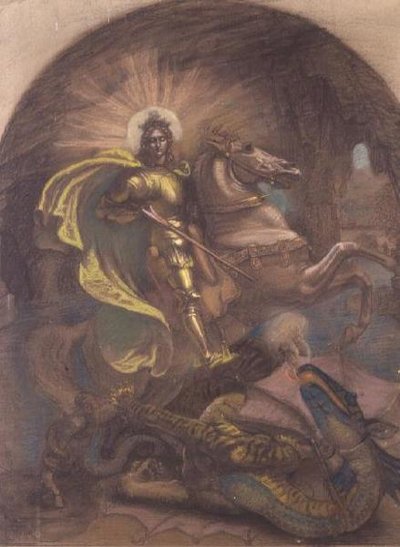 Svatý Jiří a drak od Armand Point