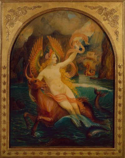 Siréna, kolem roku 1897 (olej na plátně) od Armand Point
