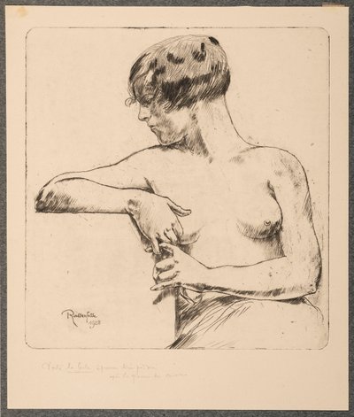 Nizozemsky: ilustrace pro "femmes od Armand Rassenfosse