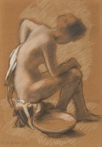 Žena na toaletě Žena na toaletě, 1917. od Armand Rassenfosse