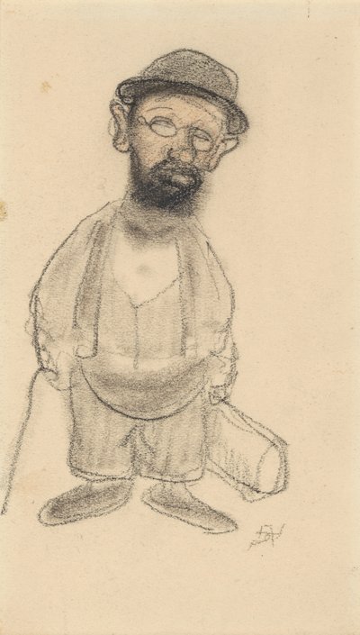Portrét Henri de Toulouse-Lautrec. od Armand Rassenfosse
