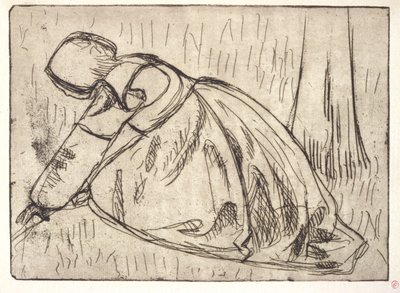 La Glaneuse (The Gleaner) (lept) od Armand Séguin