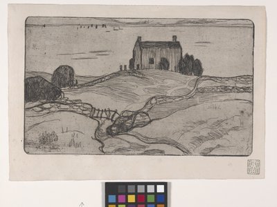 La Maison Du Pendu (Dům oběšenců) (lept) od Armand Séguin