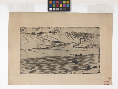La Pèche (rybaření) (leptání a ruleta) od Armand Séguin