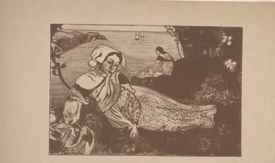 La Primavera (jaro) 1894 (zinkograf) od Armand Séguin