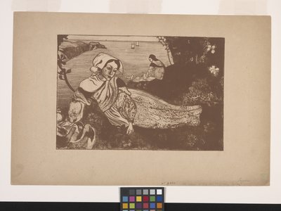 La Primavère (jaro) (zinkograf) od Armand Séguin