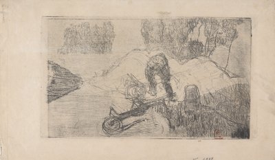 Le Debardeur (Stevadore) 1893 (lept) od Armand Séguin