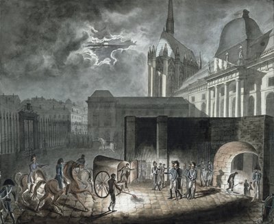 Převádění vězňů do Conciergerie, 26. května 1804 od Armand de Polignac