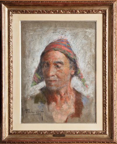 Herec (pastel na plátně) od Arnaldo Ferraguti