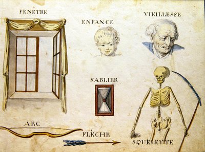 Ilustrace z "Francouzské abecedy z roku 1814", vyd. Charles Plante Fine Arts od Arnaud de Beauregard