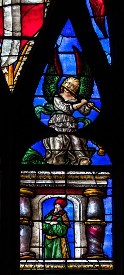 Katedrála Sainte-Marie, Auch, Gers, 2018 (vitráž) od Arnaud de Moles