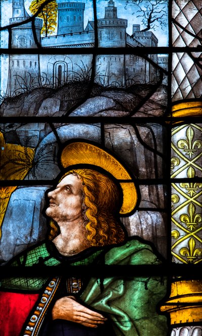 Katedrála Sainte-Marie, Auch, Gers, 2018 (vitráž) od Arnaud de Moles