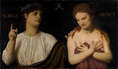Chudoba a starosti od Arnold Böcklin