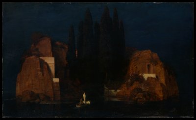 Ostrov mrtvých od Arnold Böcklin
