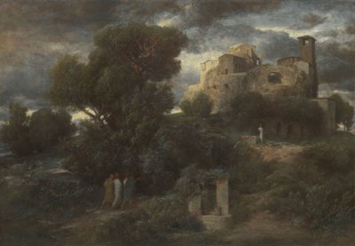 Cesta do Emauz od Arnold Böcklin
