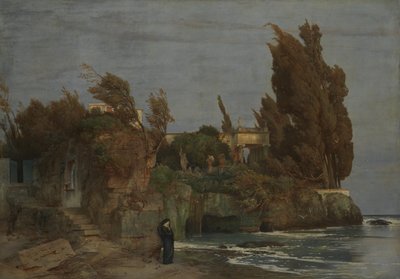 Vila u moře II od Arnold Böcklin