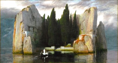 Německy: Die Toteninsel Ostrov mrtvých od Arnold Böcklin