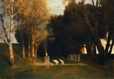Svatý háj od Arnold Böcklin