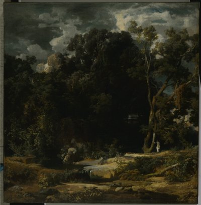 Římská krajina od Arnold Böcklin