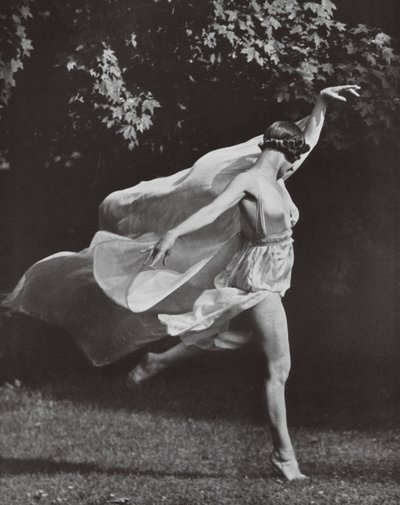 Anna Duncan (čb fotografie) od Arnold Genthe