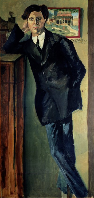 Portrét Albana Berga (1885-1935) od Arnold Schönberg