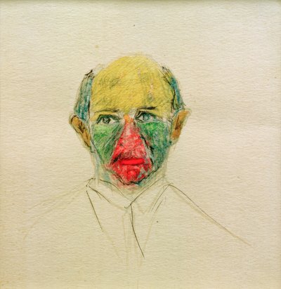 autoportrét od Arnold Schönberg