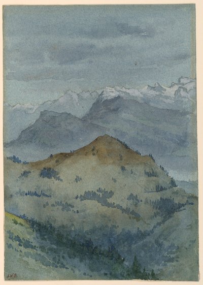Alpy od Arnold William Brunner