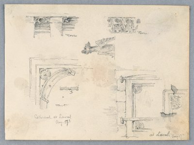 Architektonické detaily od Arnold William Brunner